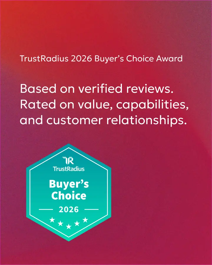 TrustRadius Buyer’s Choice
